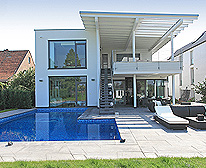 Luxuriöse Villa im Bauhausstil in Meerbusch - Büderich